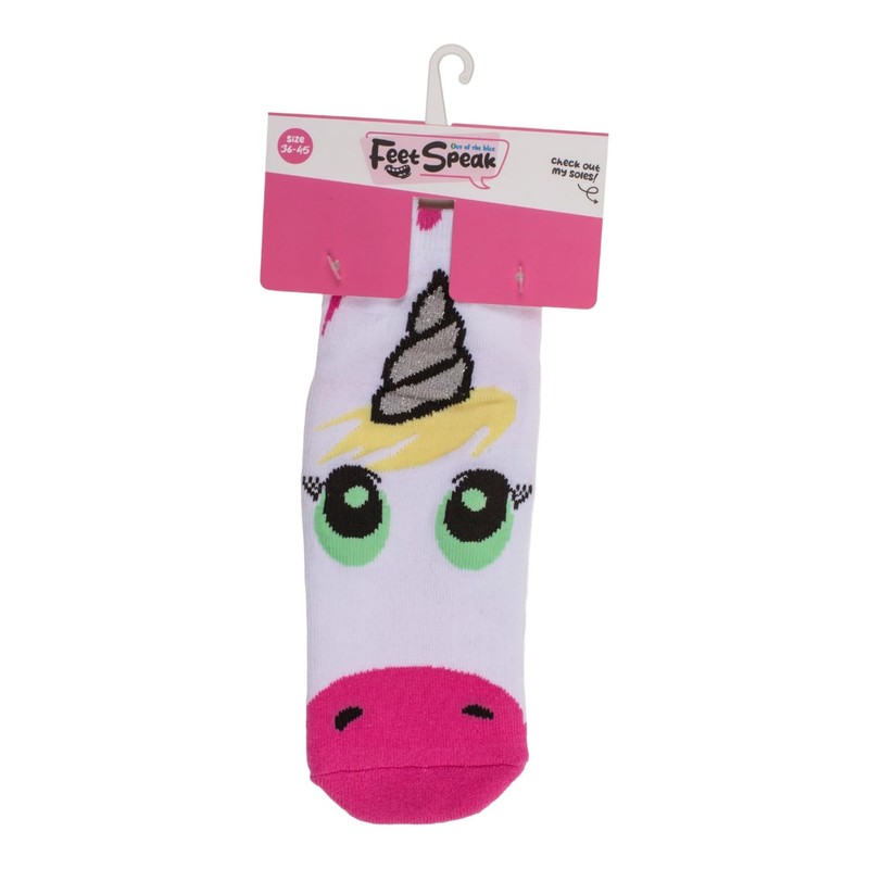 Out of the blue Unicorn Socks with ABS Sole in