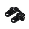 Begino 2Pack Antique Hook Hasp Latch Right Latch Hook Hasp