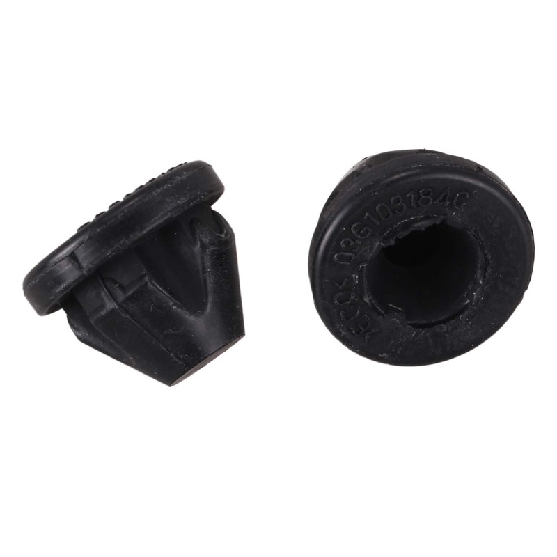 FITTG 6 Piece Engine Cover Mat 03G103184 382026 Black Car