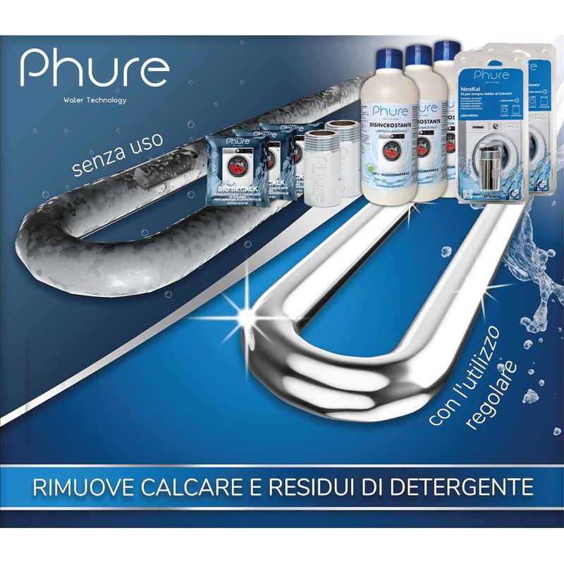 PHURE Powder Descaler for Washing Machine, Dishwasher and Large Appliances,
