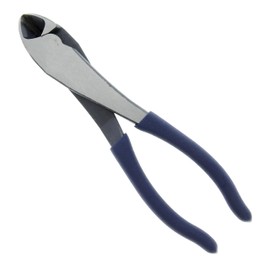 IDEAL Electrical 35-028 Diagonal-Cutting Plier - 8 in., Pliers with Knife-to-Knife Blades, Dipped Grip Handles