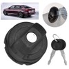 Duokon Car Fuel Cap Fuel Cap Petrol Cap with 2