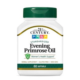 21st Century Evening Primrose 60 tablets 21st Century Evening Primrose Oil, 1 pc / 21st Century Evening Primrose 60정 21세기 센트리 달맞이꽃오일, 1개