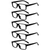Eyekepper Vintage Reading Glasses for Men - 5 Pack Spring