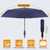 Gifmore Umbrella Small Storm Proof - Lightweight Automatic Pocket Umbrella