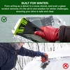 MYPURECORE Heavy Duty Ice Scraper for Car Windscreen with Ergonomic