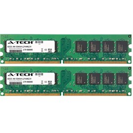A-Tech 4GB KIT (2 x 2GB) For Gigabyte GA-M Series GA-M750SLI-DS4 (Rev 1.0) GA-M78SM-S2H (Rev 1.0) GA-M85M-US2H GA-MA74GM-S2 (rev. 1.x) GA-MA74GM-S2H GA-MA. DIMM DDR2 NON-ECC PC2-6400 800MHz RAM Memory