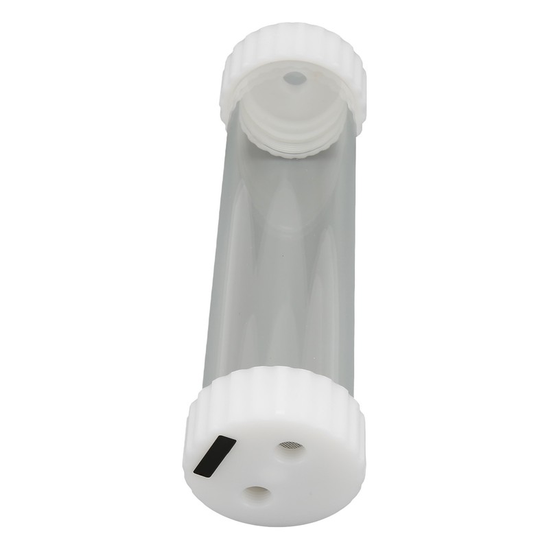 Water Cooling Transparent Cylindrical Tank 60mm Outside Diameter Rapid Cooling