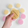 (Option Yellow 5 + Pink 5) Giant Soft Mochi Storage Container 10-Piece Set Puff Cushion / (옵션 옐로우5+핑크5)모찌 대왕 말랑 보관통 10개세트 퍼프 쿠션