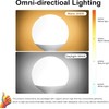 Jardhom LED Light Bulb, G120 Globe Bulb,15W Globe Light Bulbs,