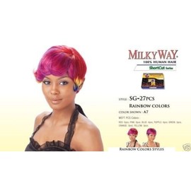 MilkyWay SG - 27PCS 100% Human Hair Weave Extension #T4230