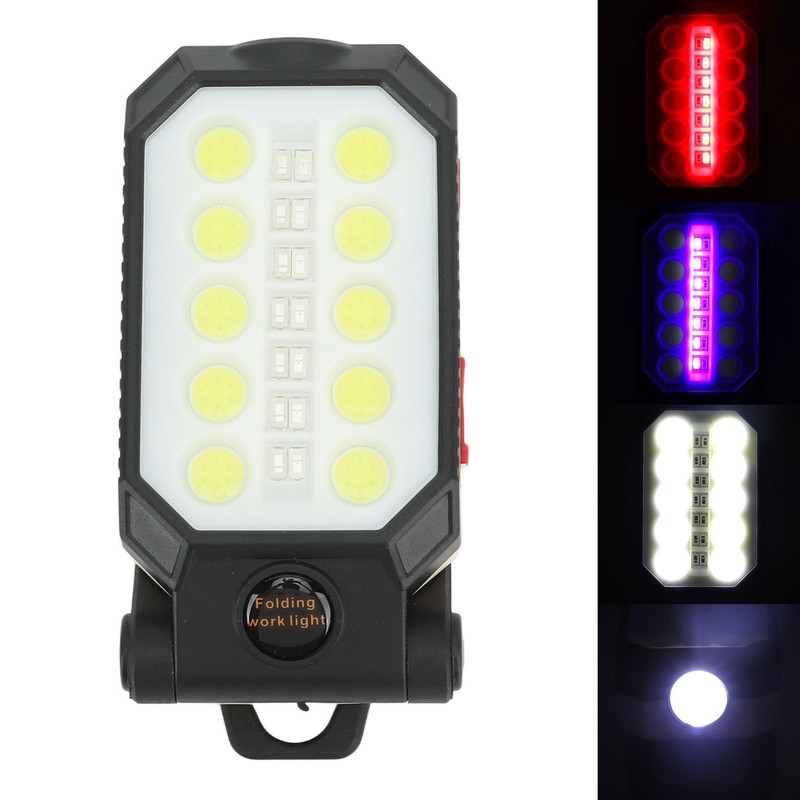 LED Work Light Super Bright Angle Adjustable Magnetic Adsorption IP66