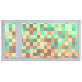 Polmmys Kids Wallet, Little Boys Wallet for Kids, Small Kids Wallet for Boys with Zipper, Teen Wallet for Teen Boys, Canvas Wallet with Magic Sticker, Novelty Childrens Wallet with Coin Pocket