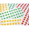Small Round 6mm (0.2") Red Yellow & Green Circular Coloured