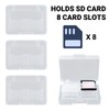 Micscrew 32 Slot Light Gray Portable SD Card Holder with