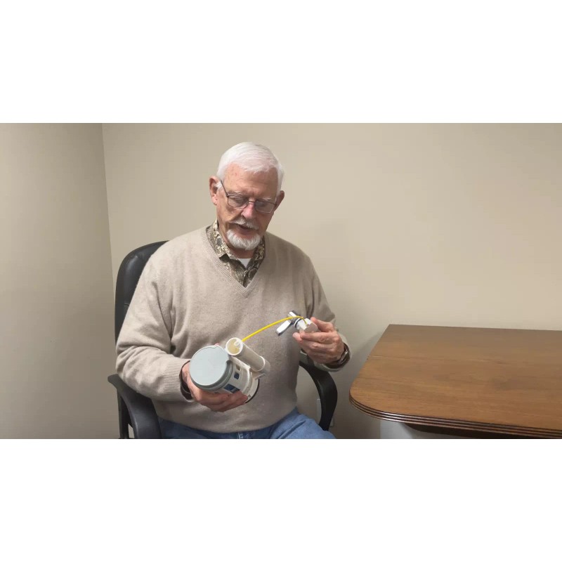 NUFLUSH Jacuzzi NT84000, 3-in. Flush Valve Cable & Handle, 2-Piece