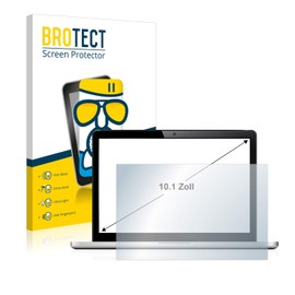 BROTECT Anti-Reflective Tempered Glass Film for 10.1 Inch Laptops and Laptops (221 x 130 mm 15:9) Anti-Reflective Tempered Glass Protective Film Matt