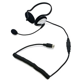 IMC Motorcom HS-G140P 5 Pin Half Headset for Gold Wing Built-in System