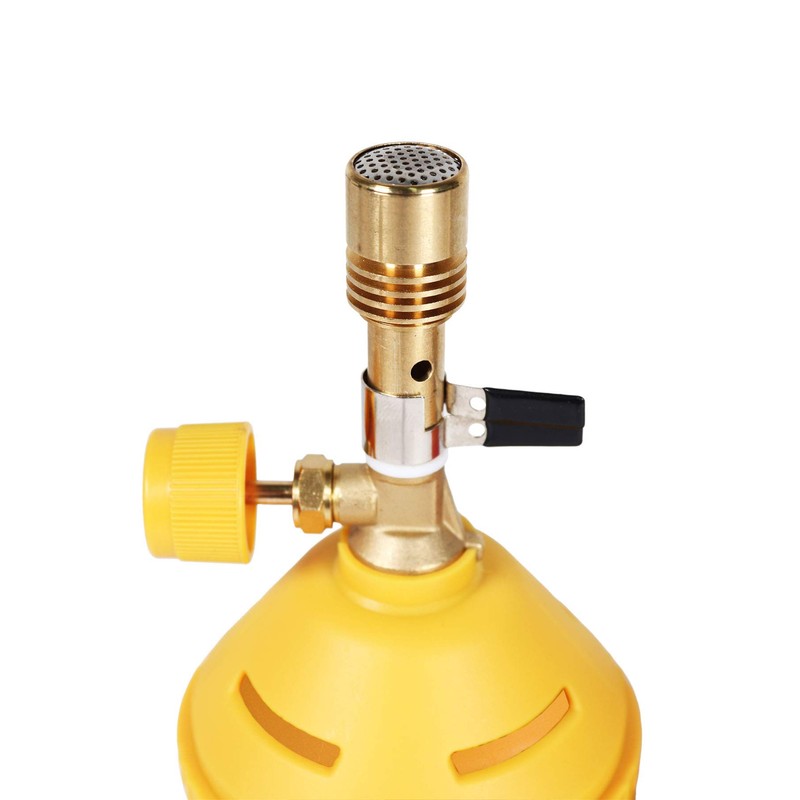 WELDINGER Bunsen Burner Laboratory Burner for Universal Pierce Cartridges