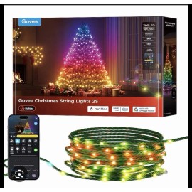 Govee New Govee Christmas Tree IP67 String Lights 2S 300 LED 99 Ft App Control Alexa