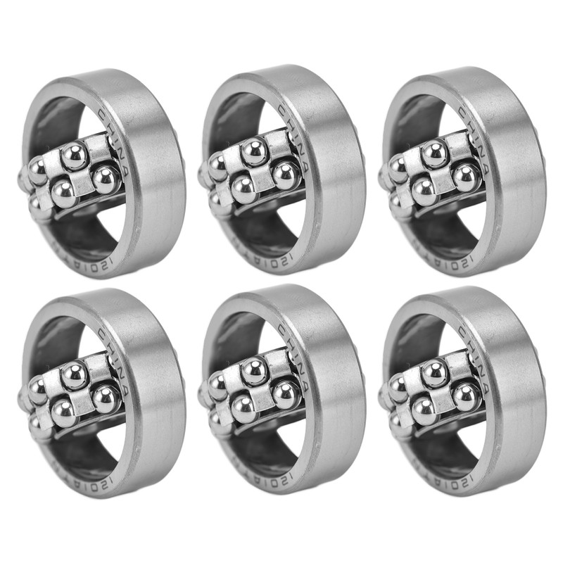 10Pcs Self Aligning Ball Bearings Double Row Radial Balls Bearing