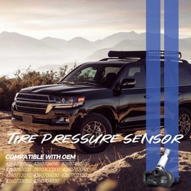 AdvanEX Tire Pressure Monitoring System Sensor 315Mhz 1PCS, TPMS Compatible with Lexus ES/LS/LX/NX, Toyota Corolla/Highlander/4 Runner, Subaru BRZ/Soltera Replaces OE 4260706030 4260748010