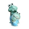 S.T.S.G Frog Figurine, Object, Ceramic, Set of 3, Garden, Ornament,