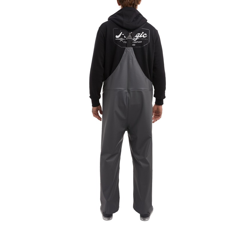 PELAGIC Men's Chubasco Rain Bib, Grey, Large