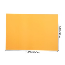 Hohopeti 2pcs Industrial Aluminum Plate A4 Size DIY Aluminum Sheet Craft Blank Resistant to Deformation