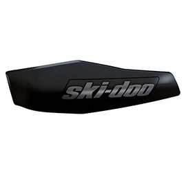 Ski-Doo Snowmobile Black Handlebar Air Deflector Caps, Vehicles with Transparent Handguards, Dark Smoke Handguards or Flexible Handguards, 860201346