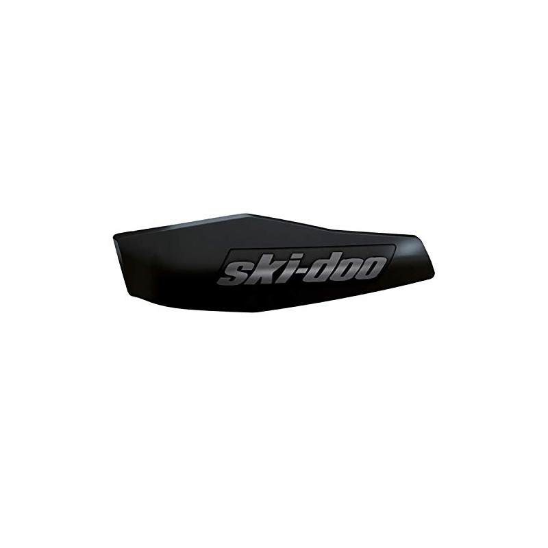 Ski-Doo Snowmobile Black Handlebar Air Deflector Caps, Vehicles with Transparent