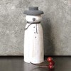 East of India Wooden Christmas Snowman