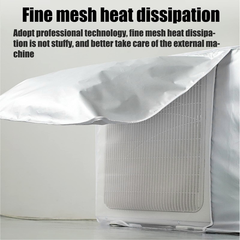 Window Air Conditioner Cover Sun Protection Waterproof Dustproof Air Conditioner