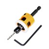 BURTOK Adjustable Depth 1/8" x3/8" Countersink Drill Bit, Low Friction