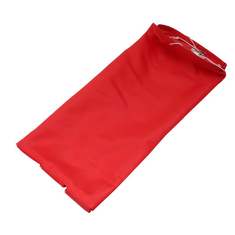 MSFHHA Red Flag WindSock Solid Color 2 Pack Stripes Wind