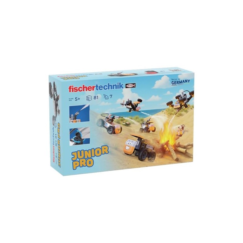 fischertechnik Junior Pro 576100 Construction Toy for Children, Construction Kit
