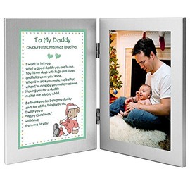 New Dad Christmas Gift, To My Daddy On Our First Christmas Together, Add Photo