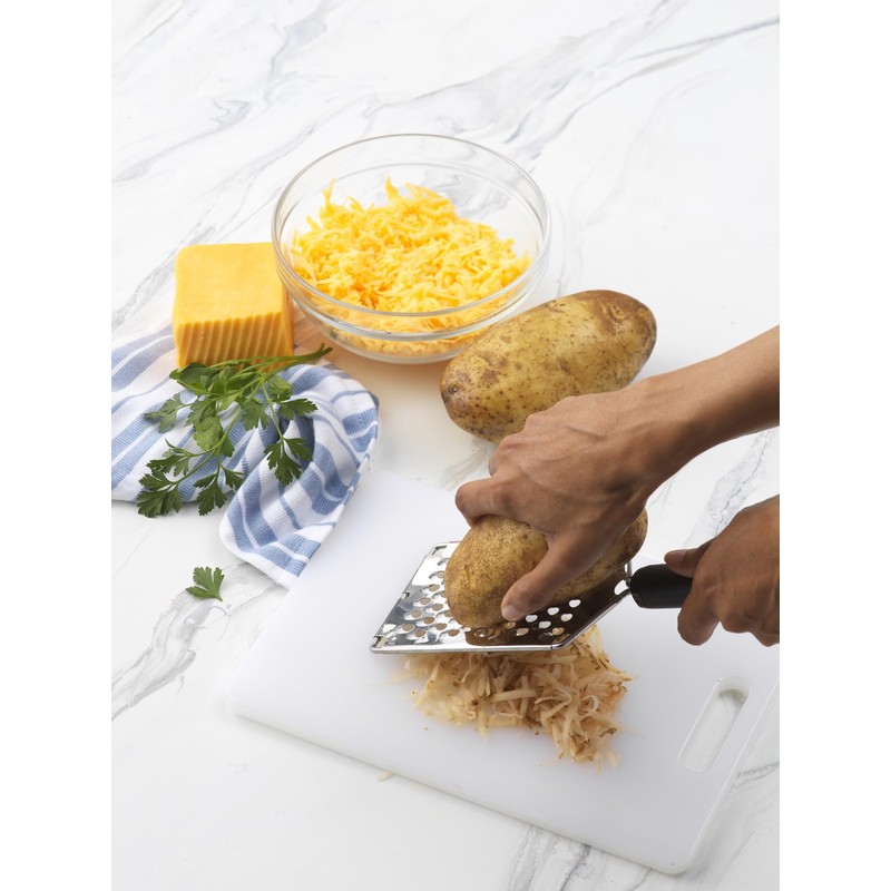 Good Cook Handi Euroflex Grater, Classic Stainless Steel