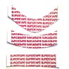 Supertape 1" curved strips "LF" (Lace front) shape pkg 72