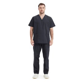 MISEMIYA Uniforms Unisex Medical Scrubs Set – Medical Uniform with Scrub Top and Pants - Ref.6801-6802