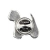 Art-Dog Unique Silver Dog Pin – Silver-Plated Handmade – Brooches