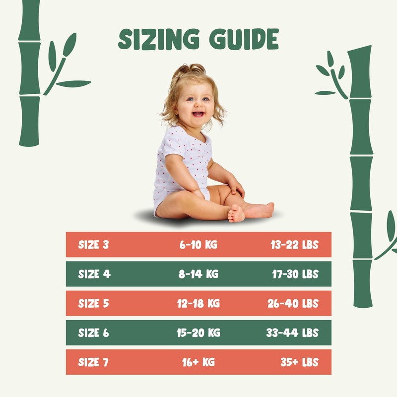 Naty Bamboo Viscose Training Pants – Silky Soft, Potty Training