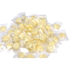Eda's Sugar Free Intense Pina Colada Hard Candy, ONE POUND, individually wrapped, OU Parve, Uses Sorbitol, Low Sodium