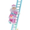 Mr. Christmas 43 in. Animated Pastel Super Climbing White Santa
