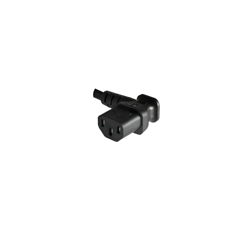 DINIC Power Cable CEE 7/7 to C13 90 Degree Angled