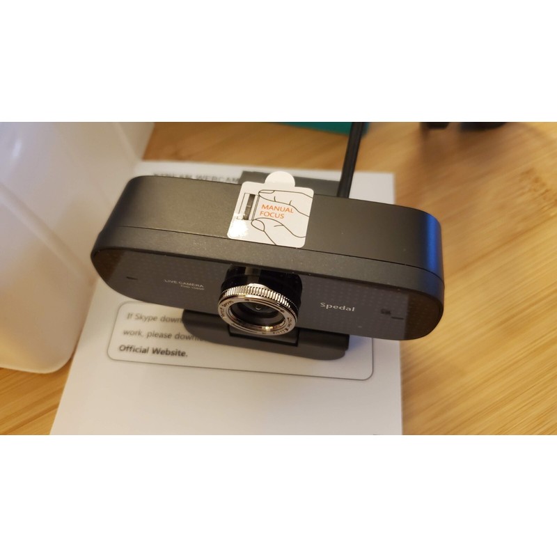 Spedal 922 Stream Webcam 1080p Dual Microphones