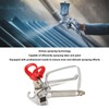 Airless Paint Spray Gun Aluminum Alloy High Efficiency Latex Paint