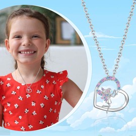 ACOGVN Tooth Fairy Gifts for Girls Necklace Jewelry Daughter Granddaughter Niece Little Sister