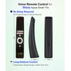 JISOWA Voice Remote Control for Sharp 2T-C32BG1I 2T-C42BG1I 2T-C50BG1X 4T-C50BK1X