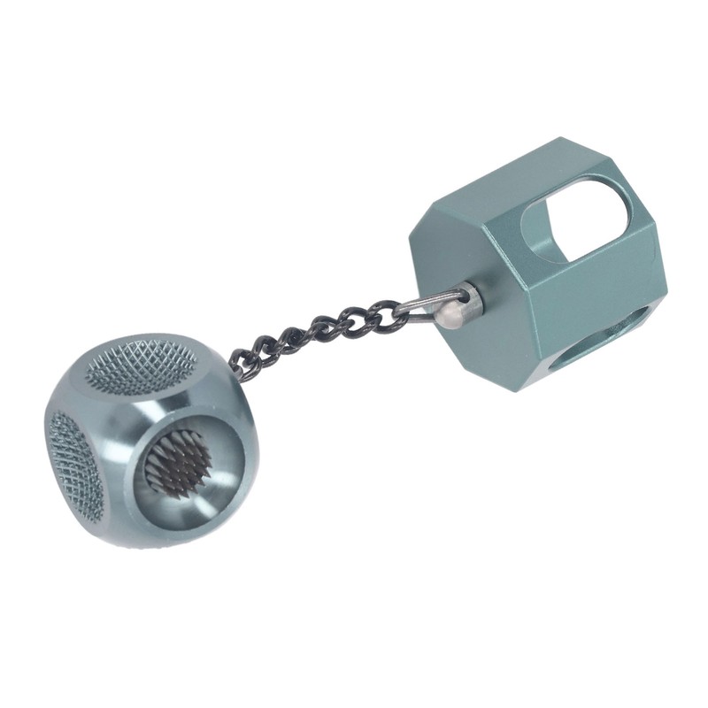 Billiard Chalk Holder Aluminum Alloy Portable Magnetic Pool Cue Chalk